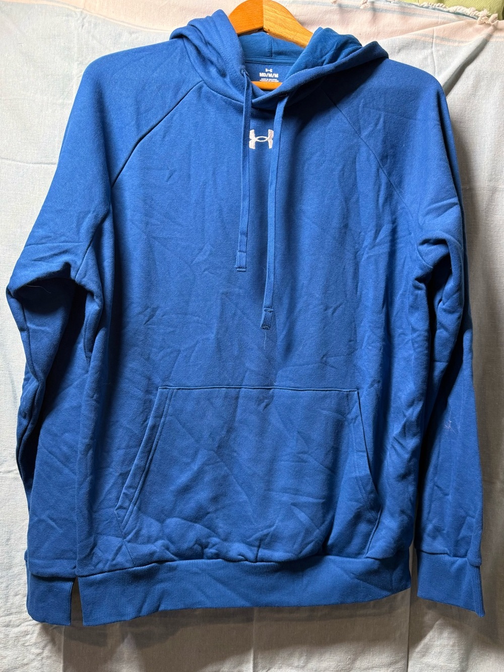 Under Armour Royal Blue Hooded Pullover